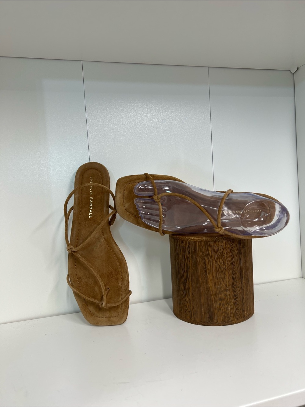 🔥 Loeddler Randall Eleanor Strappy Suede Sandals women size 8 like new